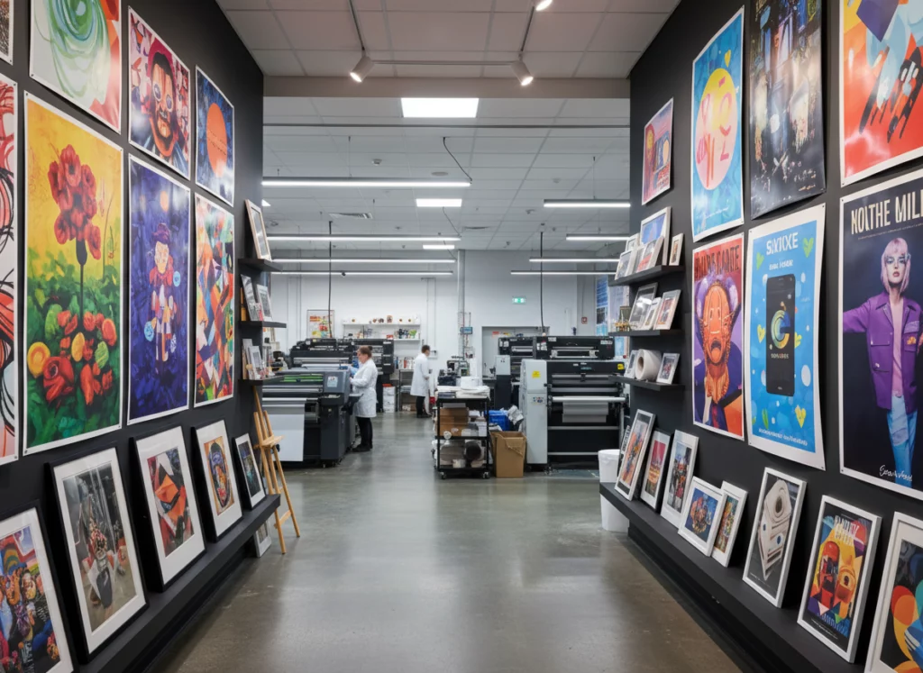 Imprimerie à Angers - Affiches photos plans -Super Imprim